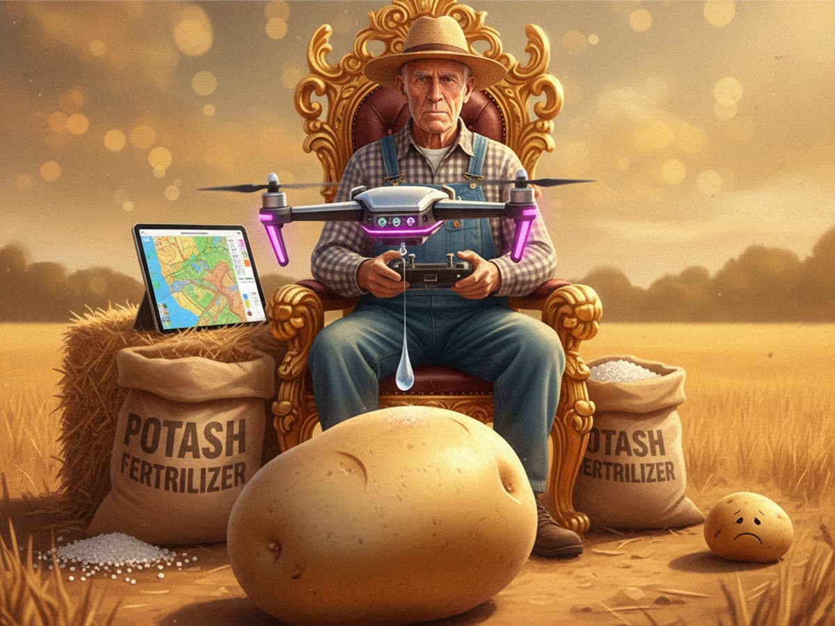 Cover Image for Точное земледелие 2025: как дроны, ГИС и калийные удобрения меняют сельское хозяйство