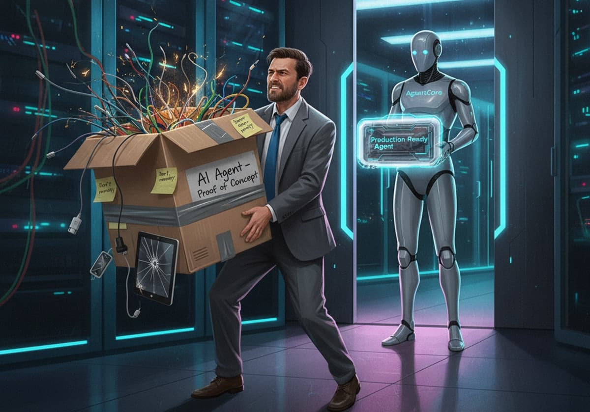 Cover Image for Amazon Bedrock AgentCore упрощает переход AI-агентов из прототипа в продакшен