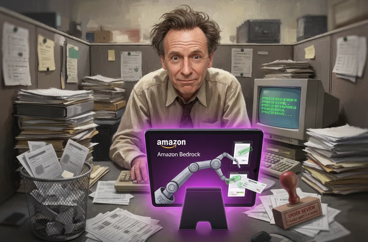 Cover Image for Amazon Bedrock автоматизирует обработку страховых заявлений с помощью генеративного ИИ