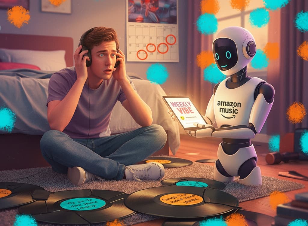 Cover Image for Amazon Music запускает еженедельные персональные AI-плейлисты, чтобы вы не слушали одно и то же