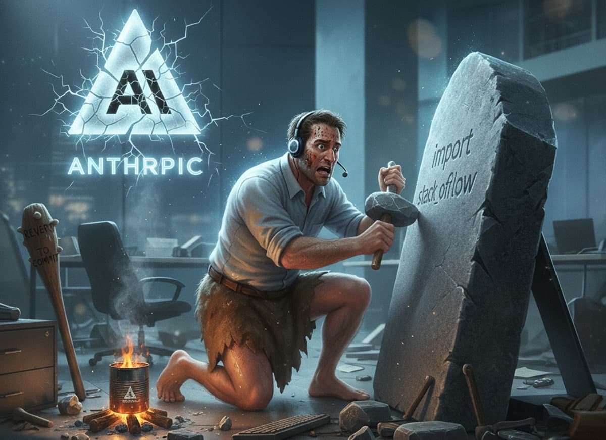 Cover Image for Из-за сбоя ИИ-сервиса разработчикам пришлось срочно вспоминать основы программирования