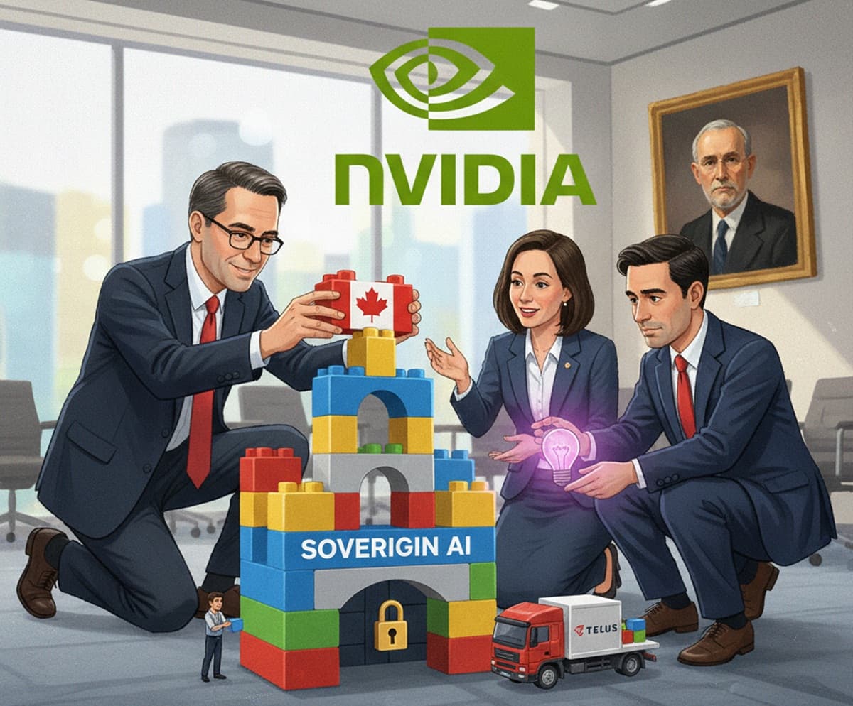 Cover Image for Канада запускает первый суверенный AI-завод с технологиями NVIDIA