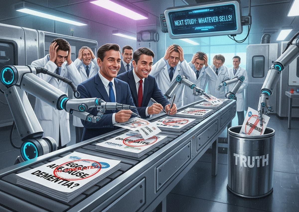 Cover Image for Как ИИ спровоцировал поток корпоративных псевдоисследований в науке