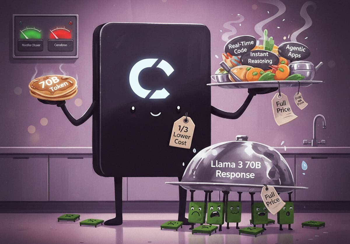 Cover Image for Cerebras CS-3 превосходит NVIDIA Blackwell B200 в 21 раз по скорости инференса
