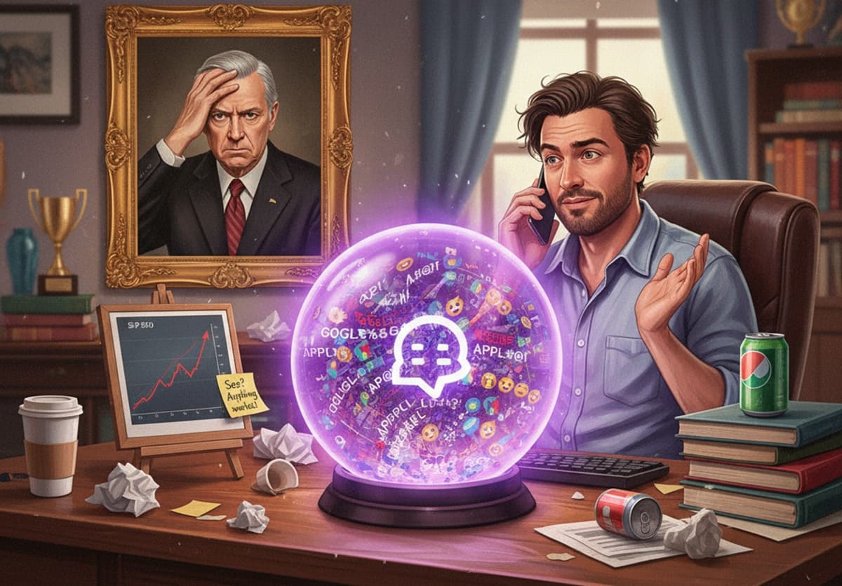 Cover Image for Эксперты предупреждают об опасности использования ИИ-чатботов для выбора акций