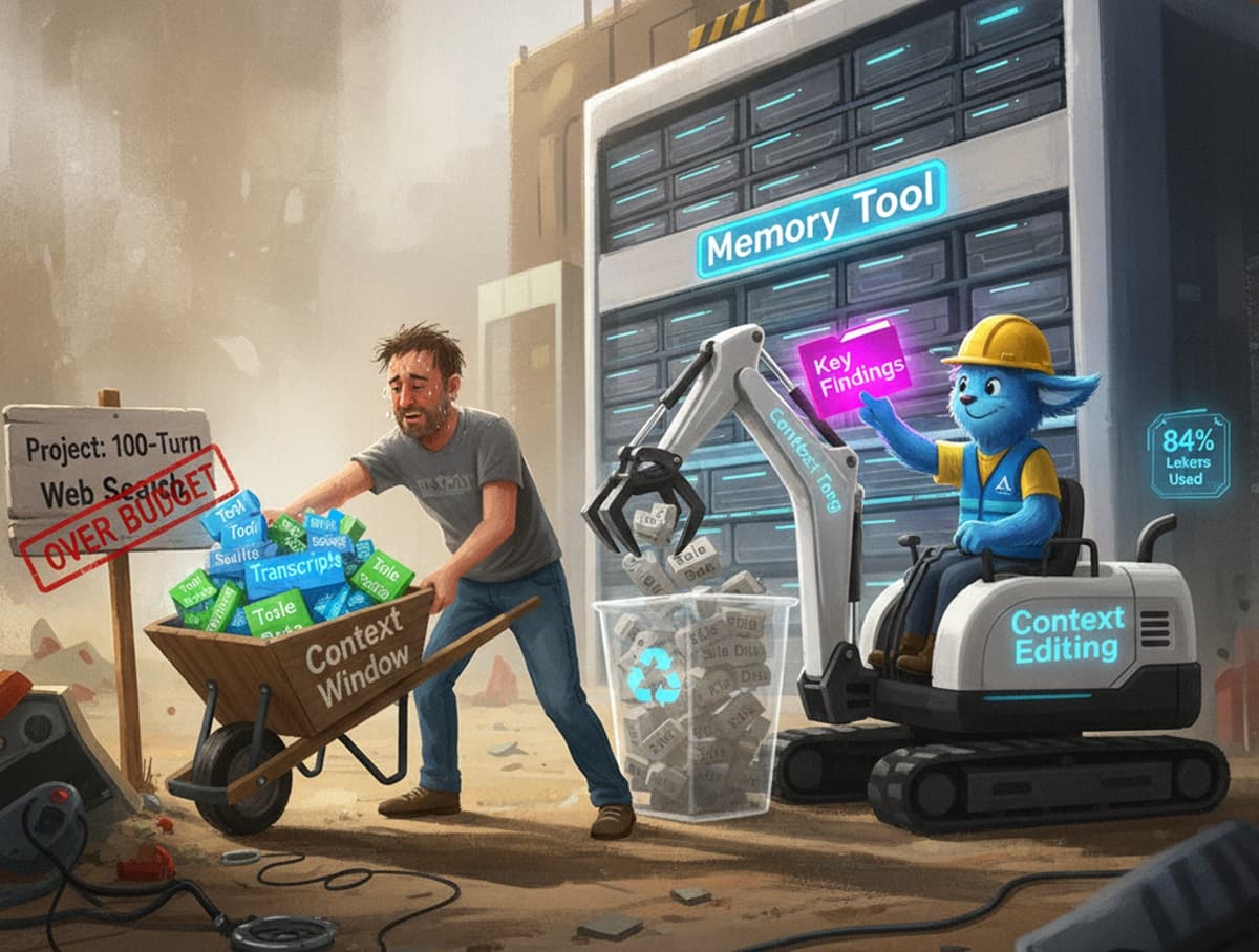 Cover Image for Anthropic представила инструменты управления контекстом для разработчиков Claude