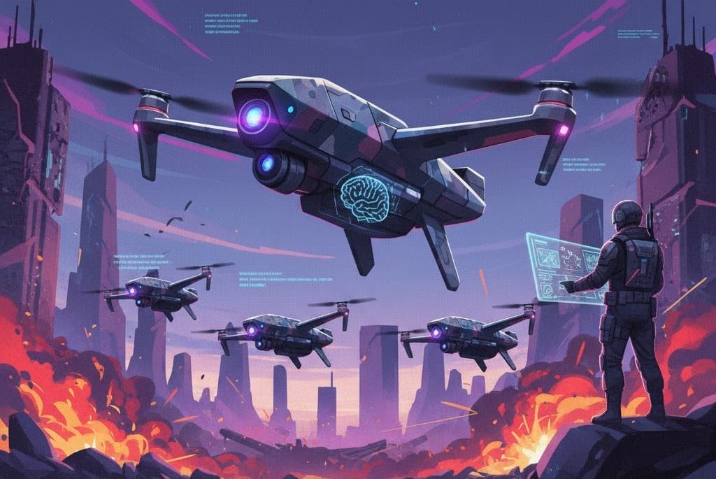 Cover Image for Дроны Centinus научились искать цели по словесному описанию с помощью ИИ