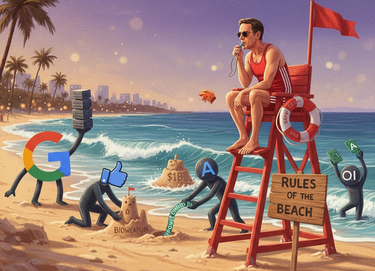 Cover Image for Губернатор Калифорнии заблокировал регулирование ИИ в пользу инноваций, но подписал закон SB 53