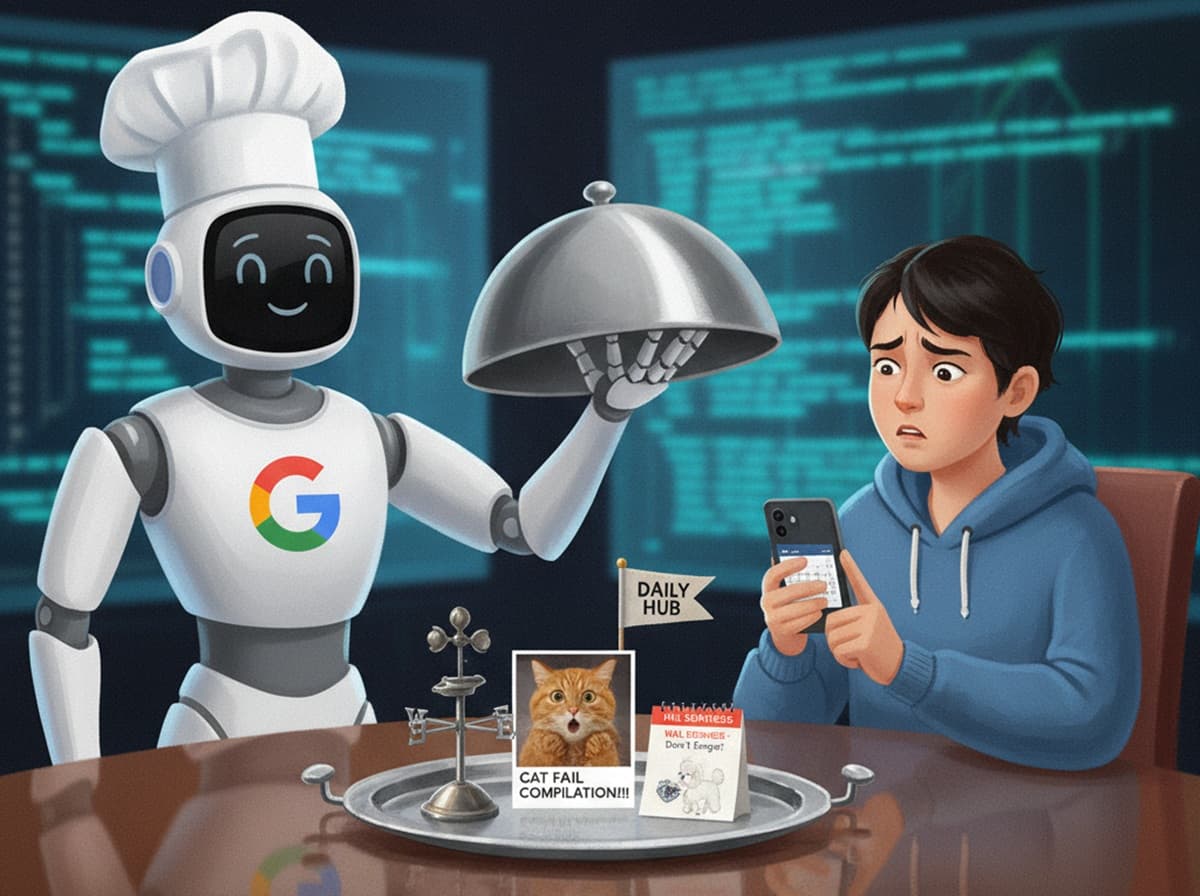 Cover Image for Google удалила Daily Hub с Pixel 10 после провала AI-функции