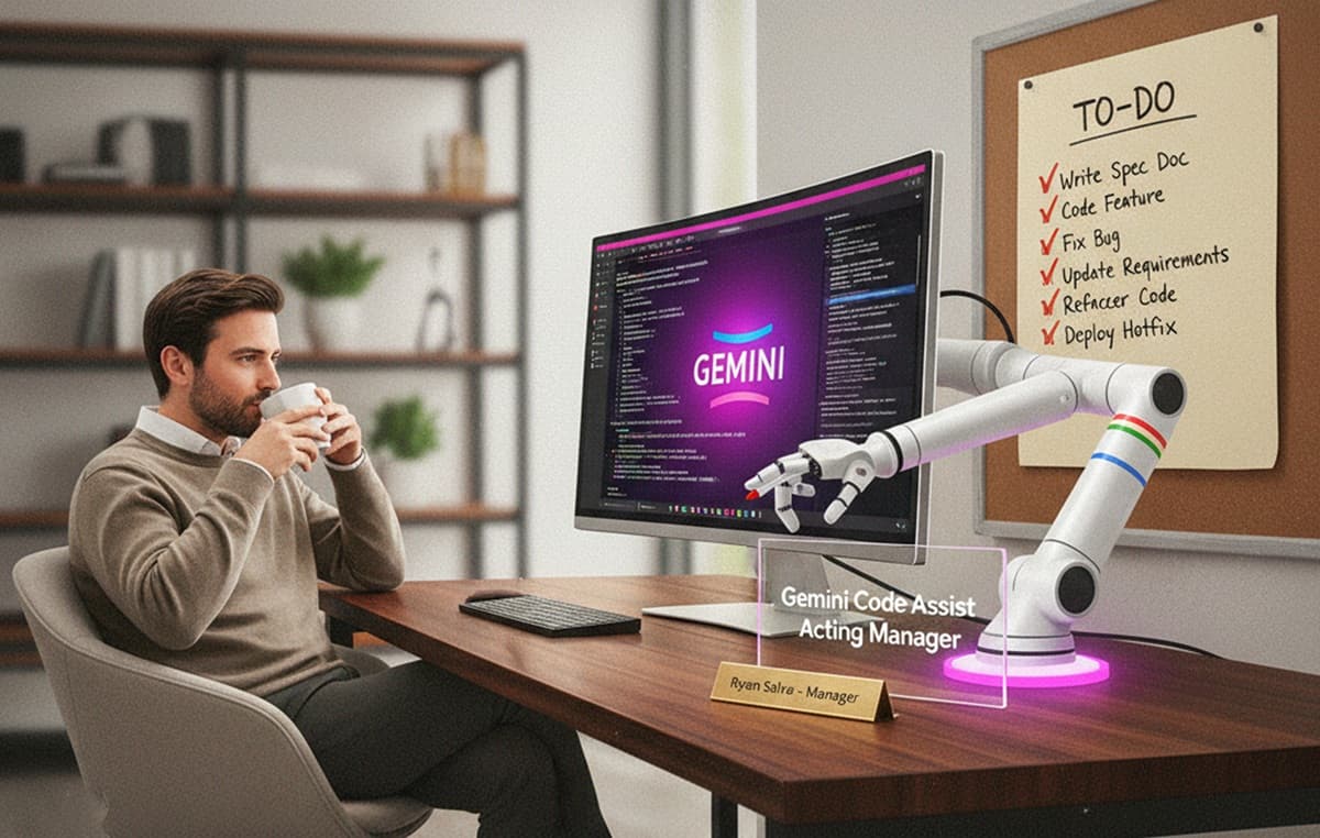 Cover Image for Топ-разработчик Google признался, что 80% его работы — взаимодействие с терминалом на естественном языке