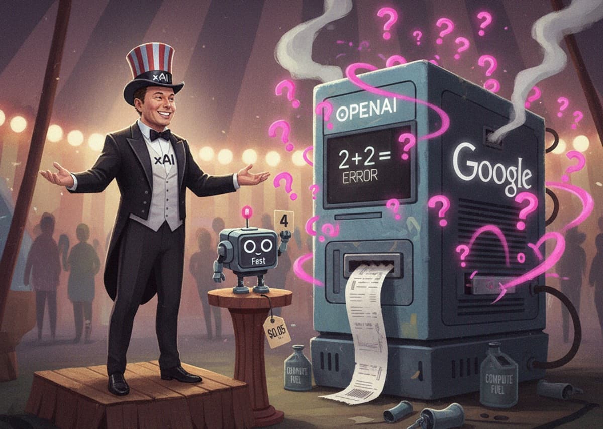 Cover Image for xAI выпустила оптимизированную языковую модель Grok 4 Fast с экономией токенов до 40%