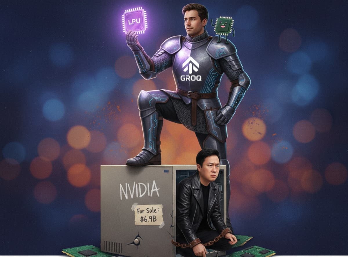 Cover Image for Стартап Groq привлек $750M для борьбы с доминированием Nvidia на рынке AI-чипов