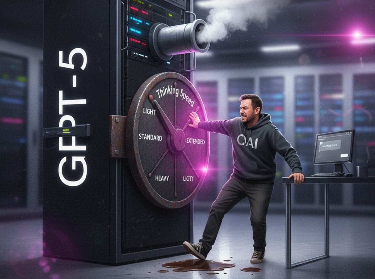 Cover Image for OpenAI добавила пользователям ChatGPT контроль над скоростью работы GPT-5