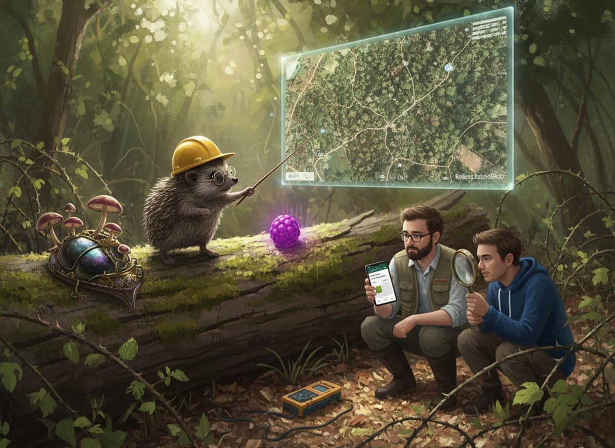 Cover Image for ИИ находит ежей, изучая космические снимки зарослей ежевики