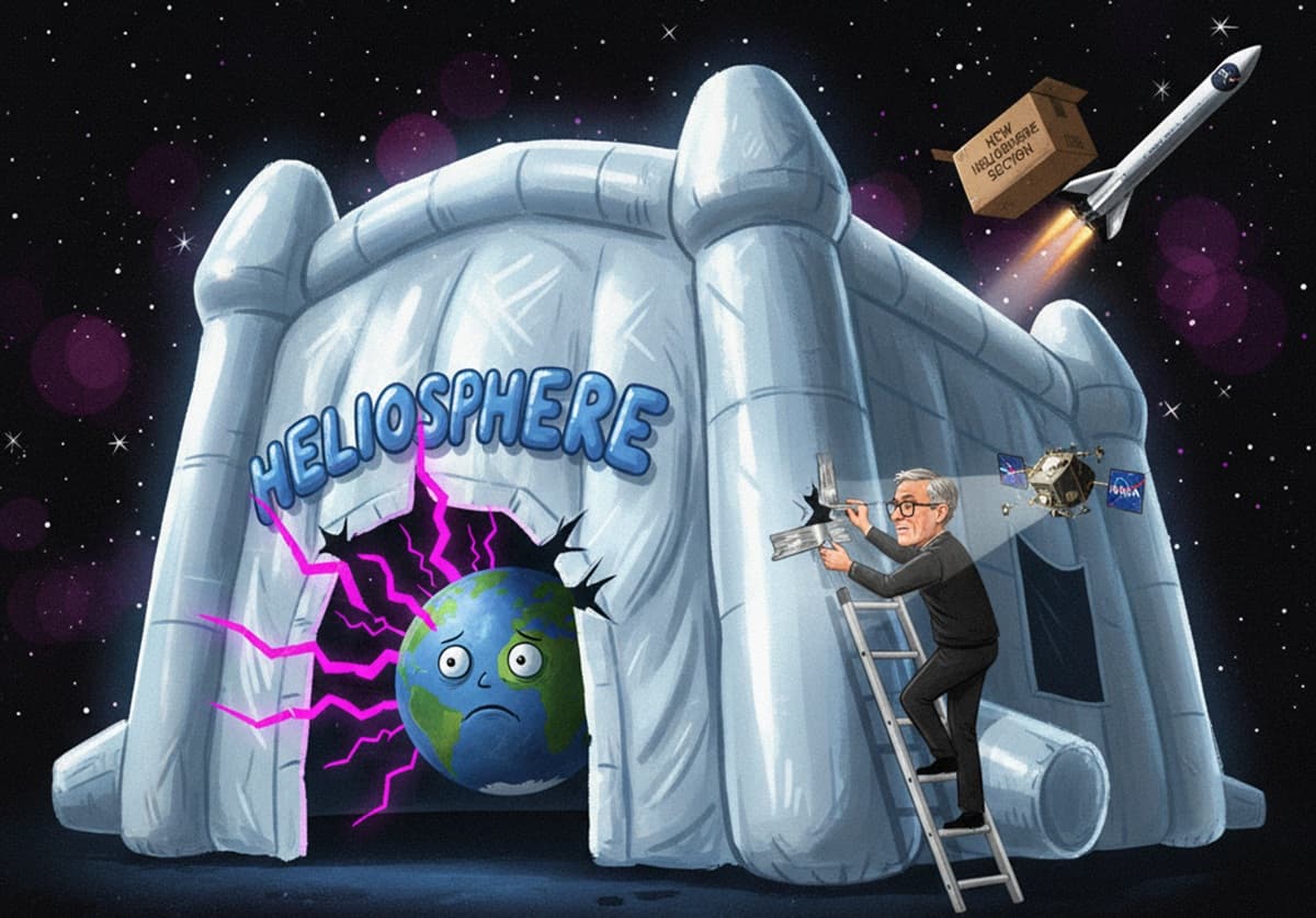 Cover Image for Миссия NASA IMAP раскроет тайны гелиосферы — защитного пузыря Солнечной системы