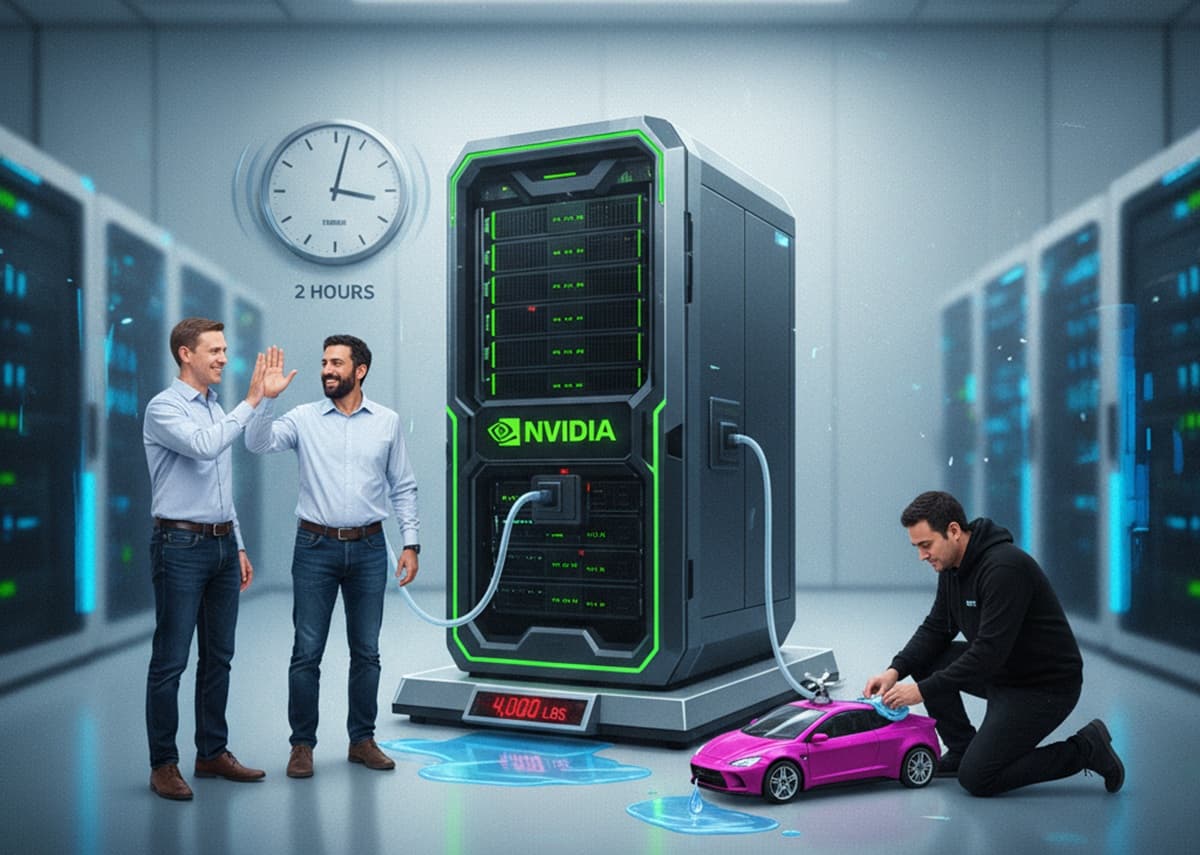 Cover Image for Lambda и ECL запустили первые системы NVIDIA GB300 NVL72 с питанием от водородных элементов