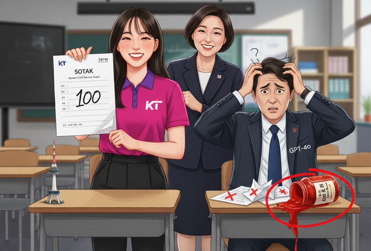 Cover Image for KT представила корейскую языковую модель SOTAK на базе GPT-4o с улучшенной локализацией
