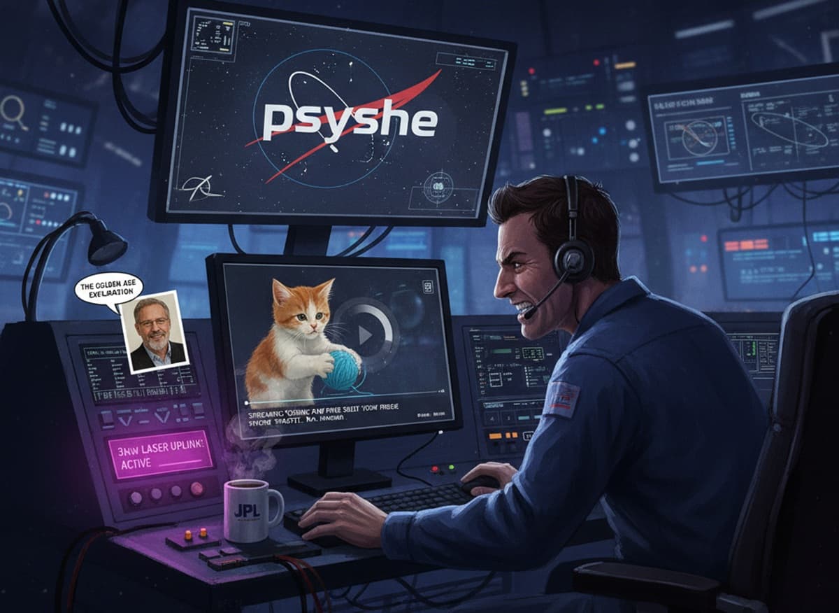 Cover Image for NASA успешно передало лазерный сигнал на рекордные 350 миллионов километров