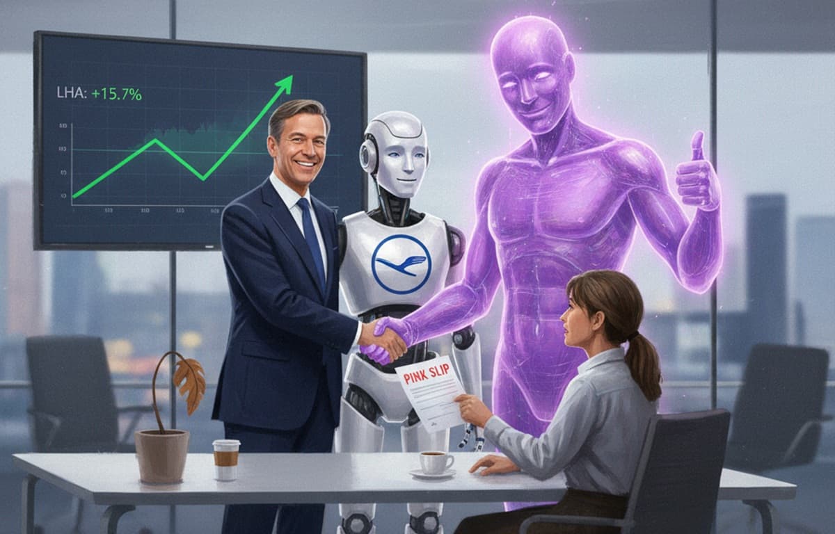 Cover Image for Lufthansa сокращает 4000 рабочих мест в рамках автоматизации и внедрения ИИ