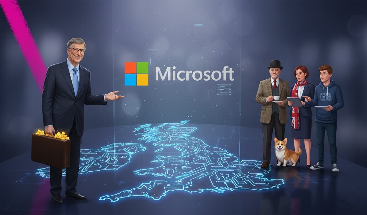 Cover Image for Microsoft инвестирует 30 миллиардов долларов в развитие ИИ-инфраструктуры Великобритании