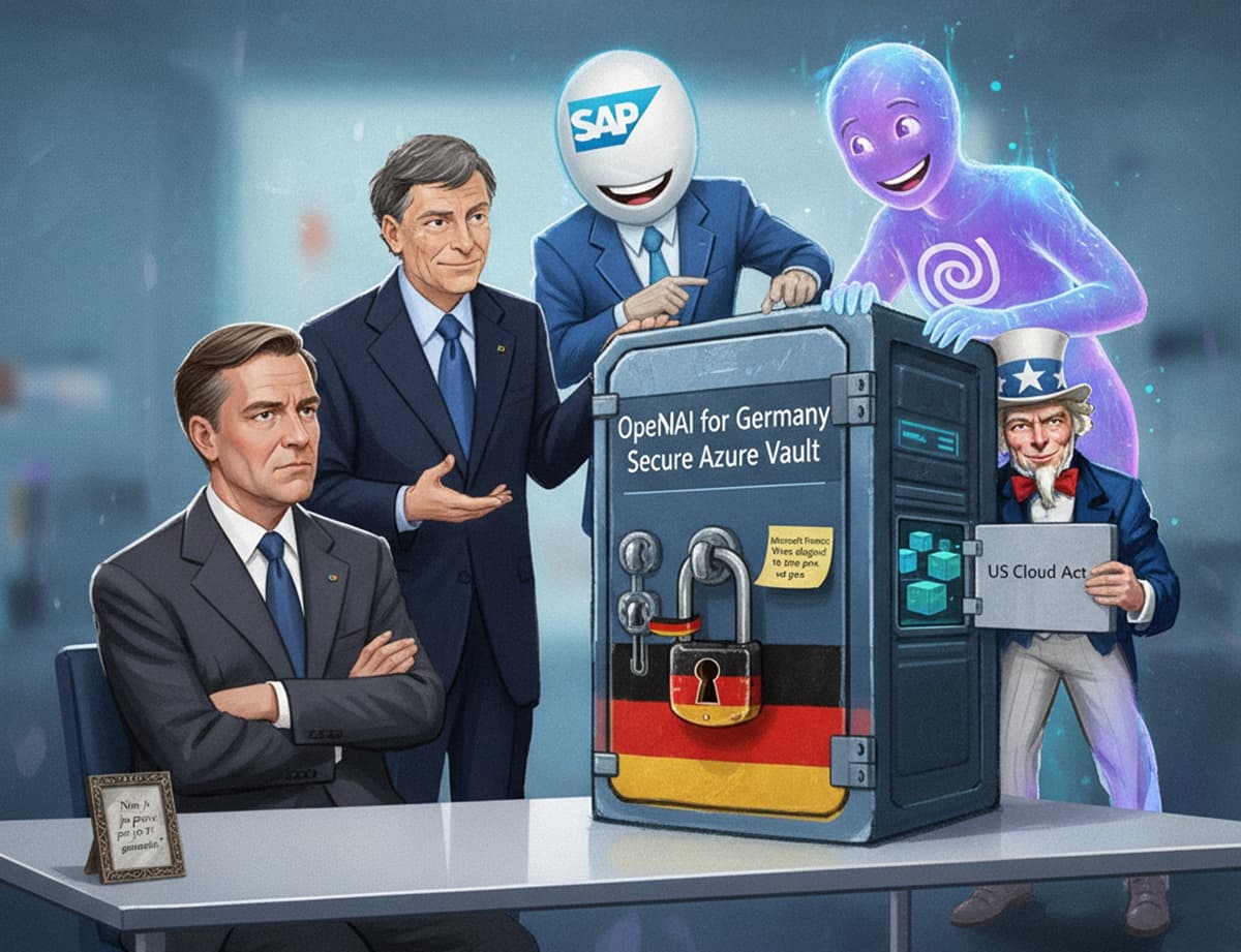 Cover Image for SAP и OpenAI создают ИИ-платформу для госсектора Германии на базе Microsoft Azure