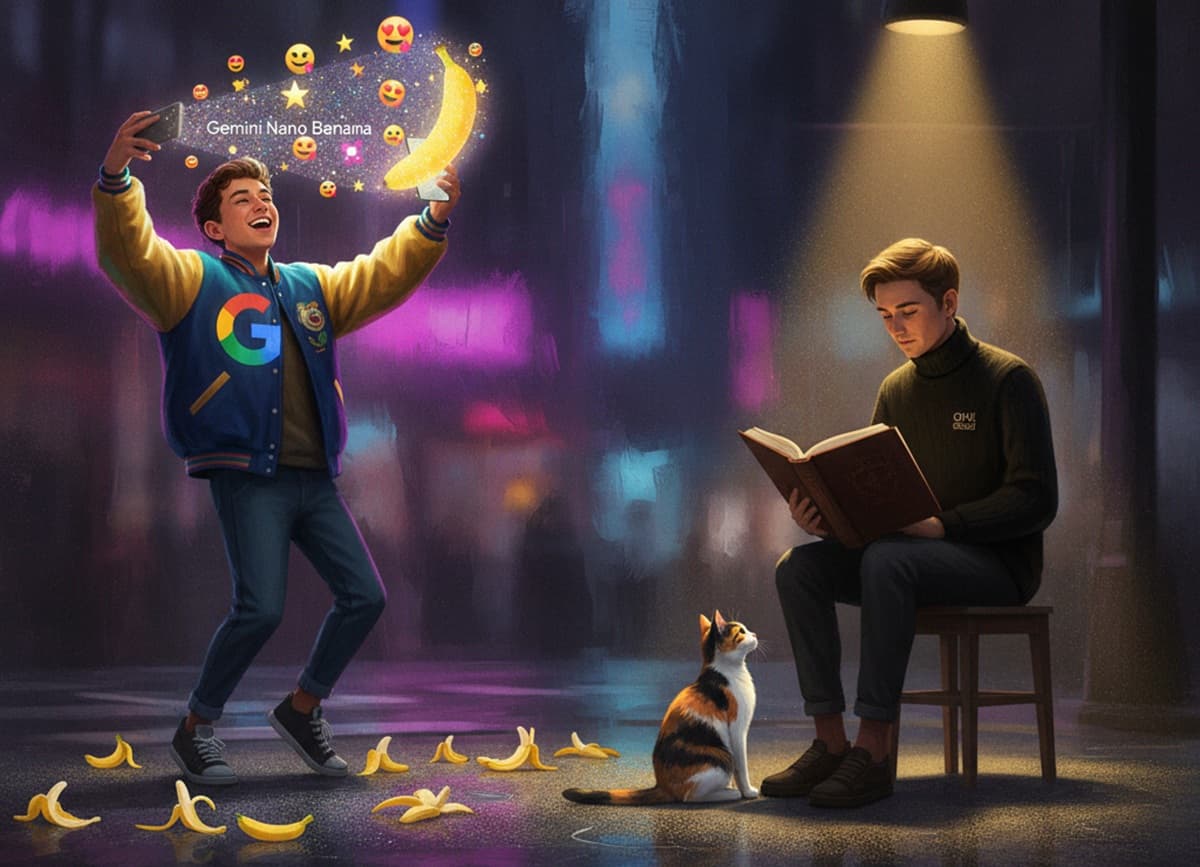 Cover Image for Google Gemini Nano Banana и ChatGPT: в чем разница между двумя гигантами генерации изображений