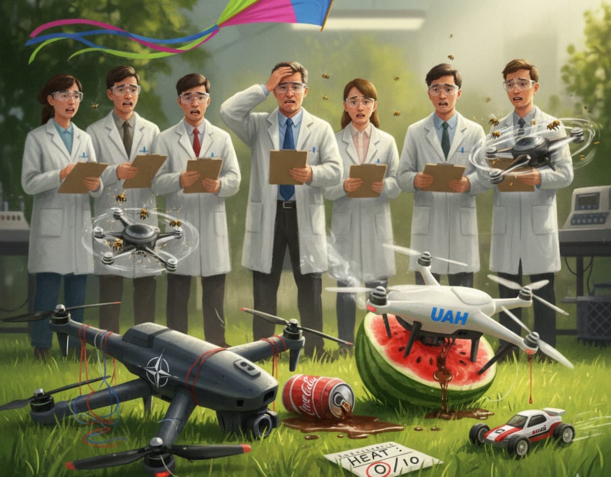 Cover Image for В Алабаме прошли международные соревнования автономных дронов для спасения в катастрофах