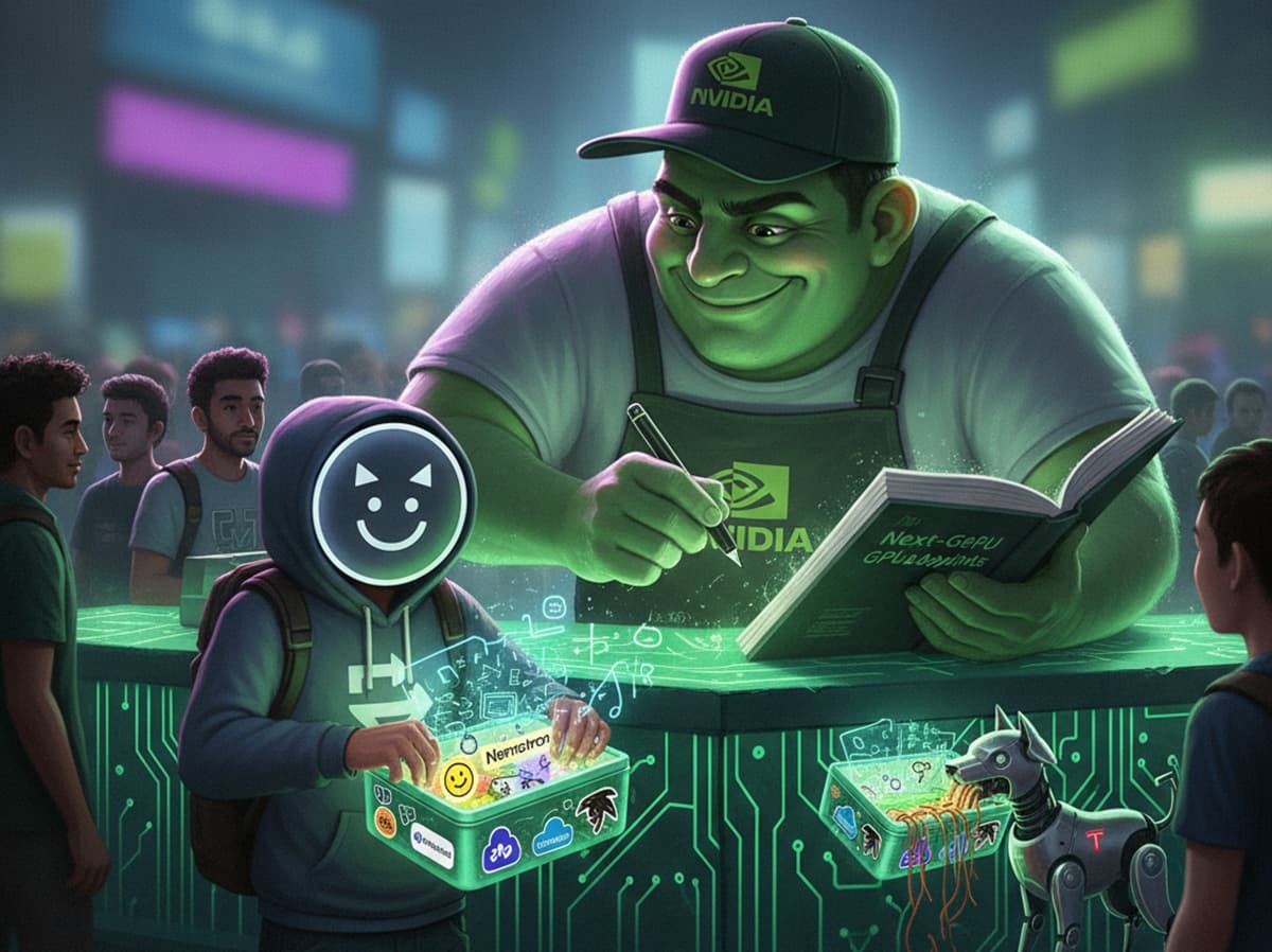 Cover Image for NVIDIA выпускает открытую платформу Nemotron для разработки ИИ-приложений