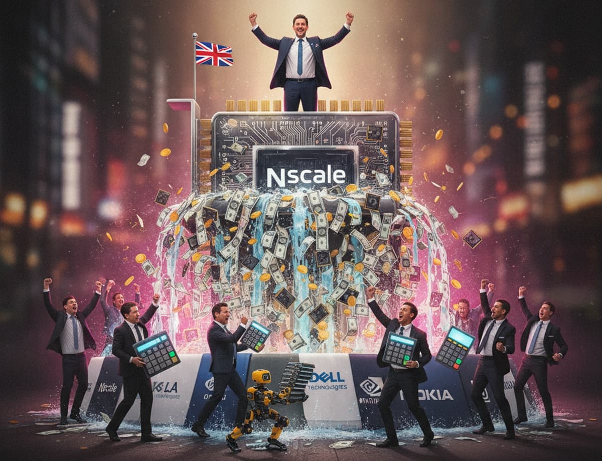Cover Image for Nscale привлекает рекордные 1,1 млрд долларов для строительства AI-инфраструктуры в Европе