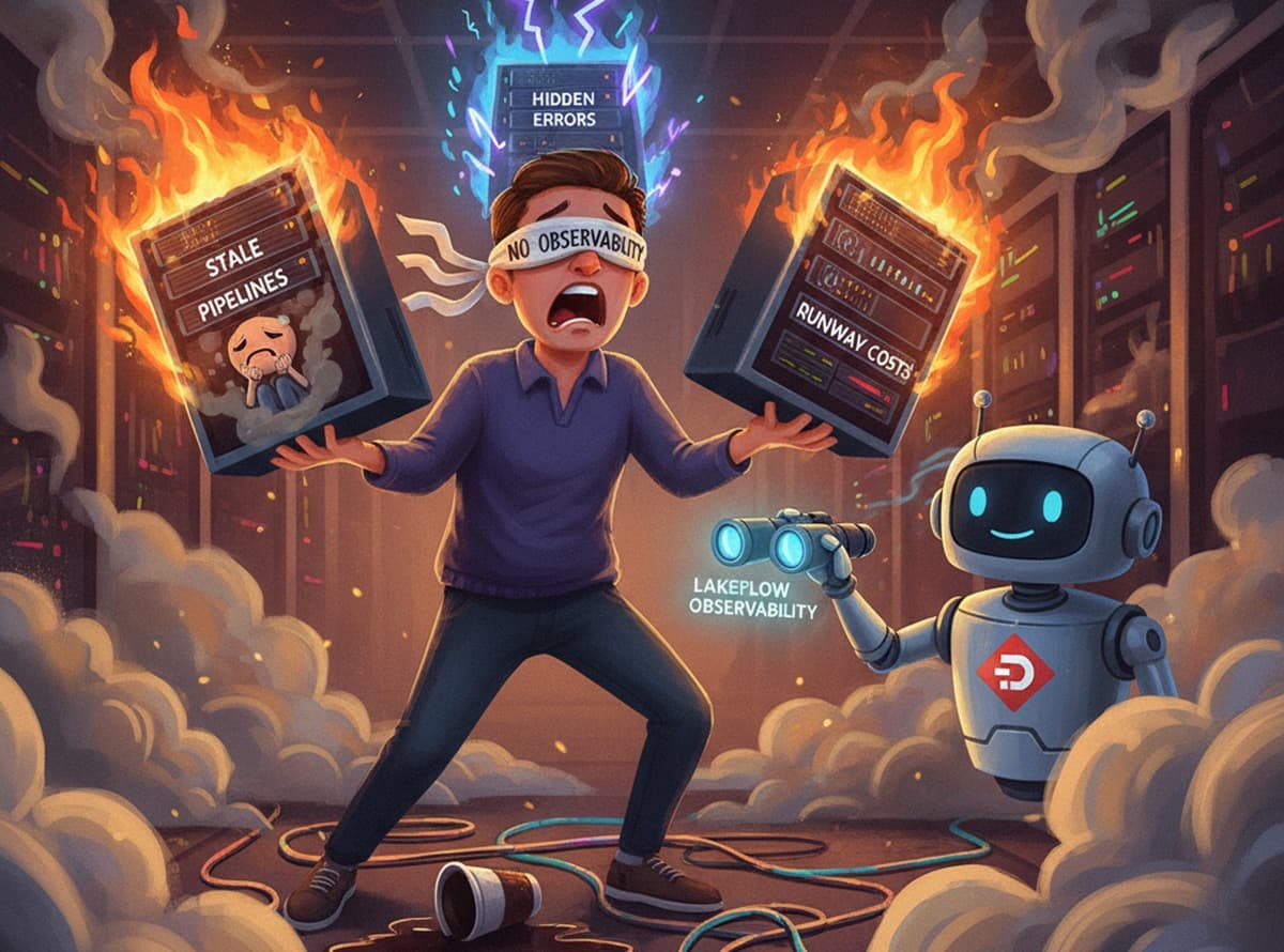 Cover Image for Databricks представляет инструменты наблюдаемости в Lakeflow для мониторинга каналов данных