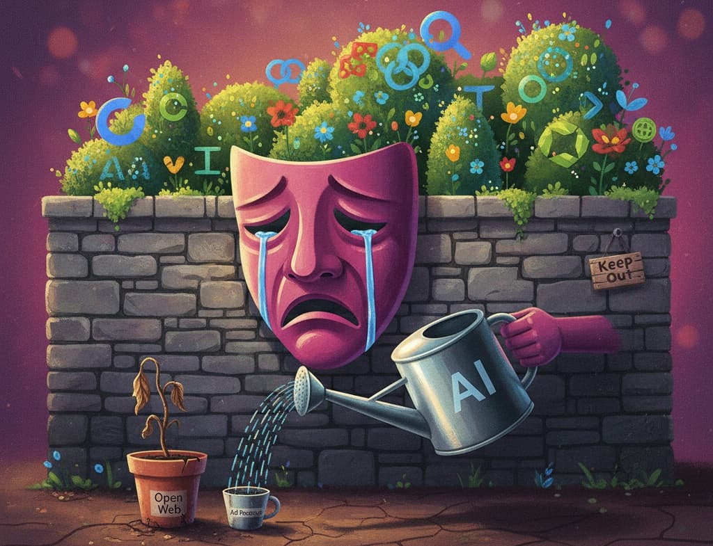 Cover Image for Google в суде признал, что Open web приходит в упадок из-за ИИ и экосистем