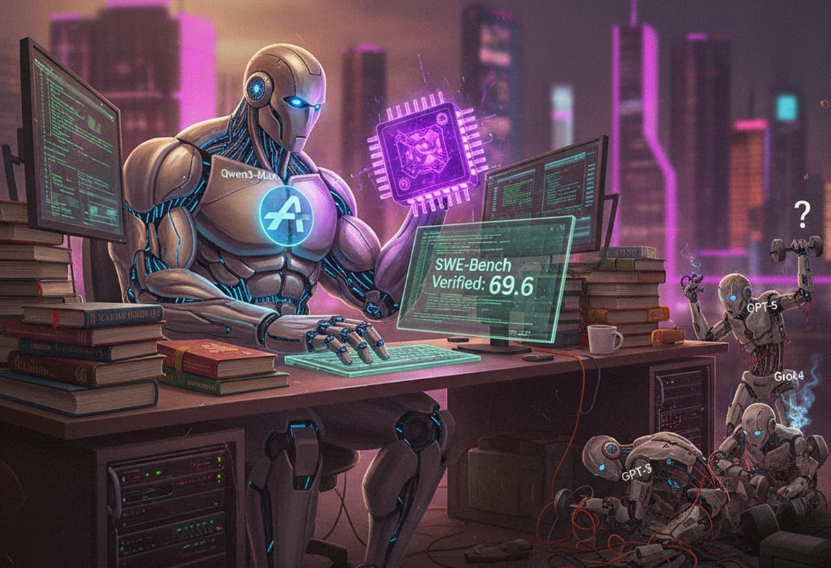 Cover Image for Alibaba представила самую мощную языковую модель Qwen3-Max с триллионом параметров