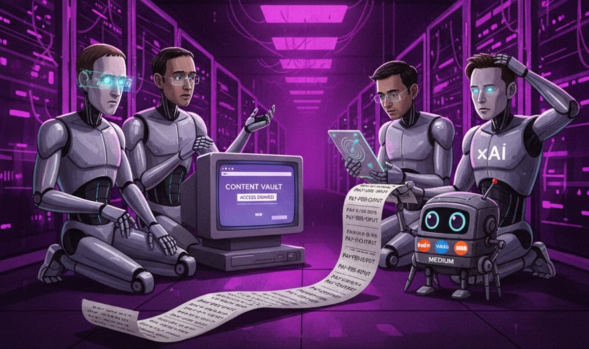 Cover Image for Владельцы сайтов начали через robots.txt прописывать запрет на сканирование контента ИИ-компаниями