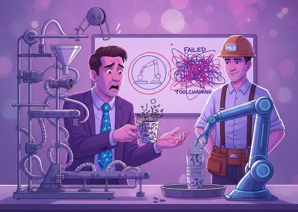 Cover Image for Инструментальные цепочки ИИ: почему стандартный подход к обработке данных не работает и как это исправить