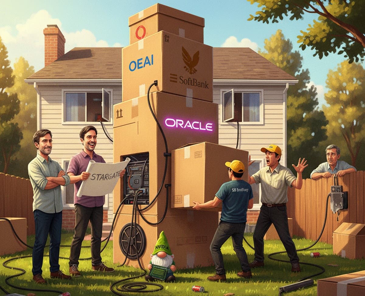 Cover Image for OpenAI, Oracle и SoftBank расширяют проект Stargate пятью новыми дата-центрами