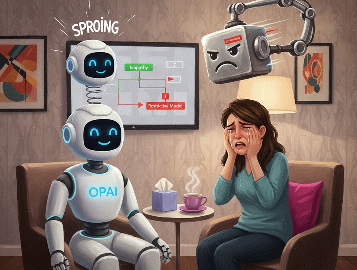 Cover Image for ChatGPT автоматически переключается на строгий режим при эмоциональных запросах