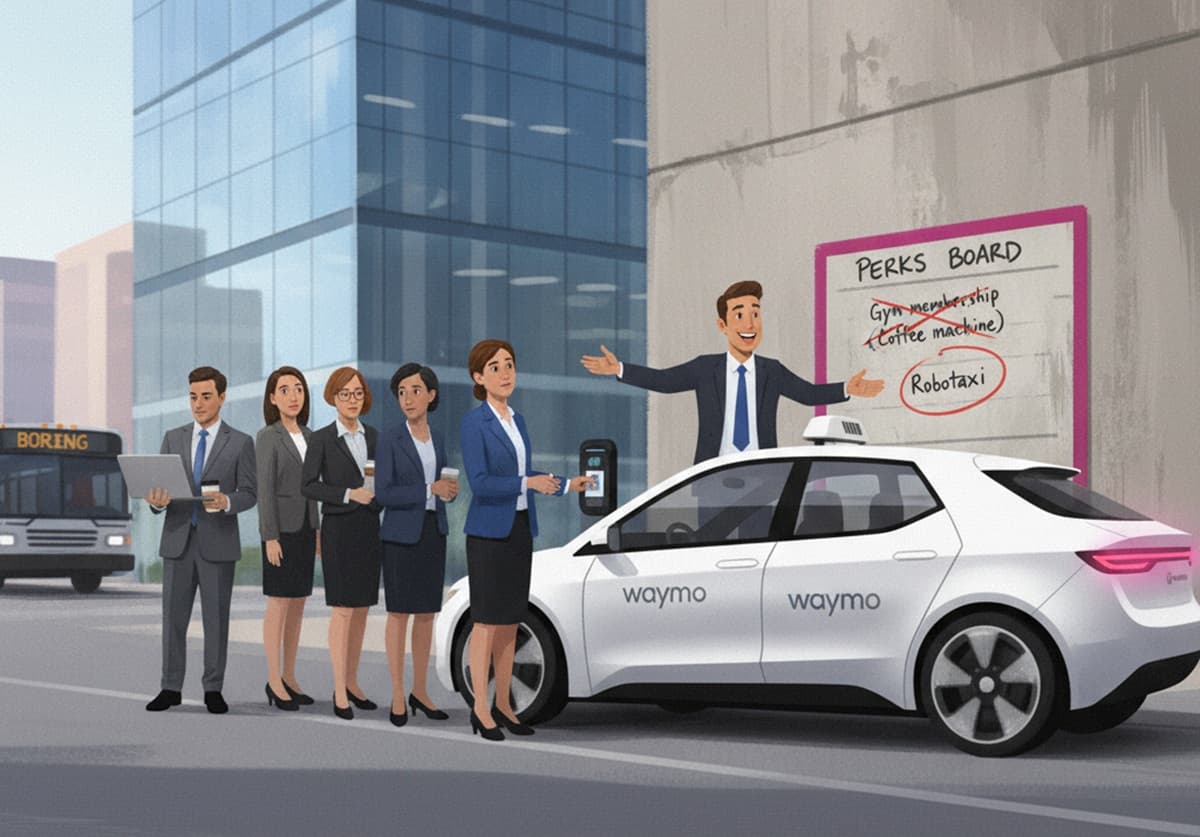 Cover Image for Waymo запускает роботизированные такси для бизнес-клиентов
