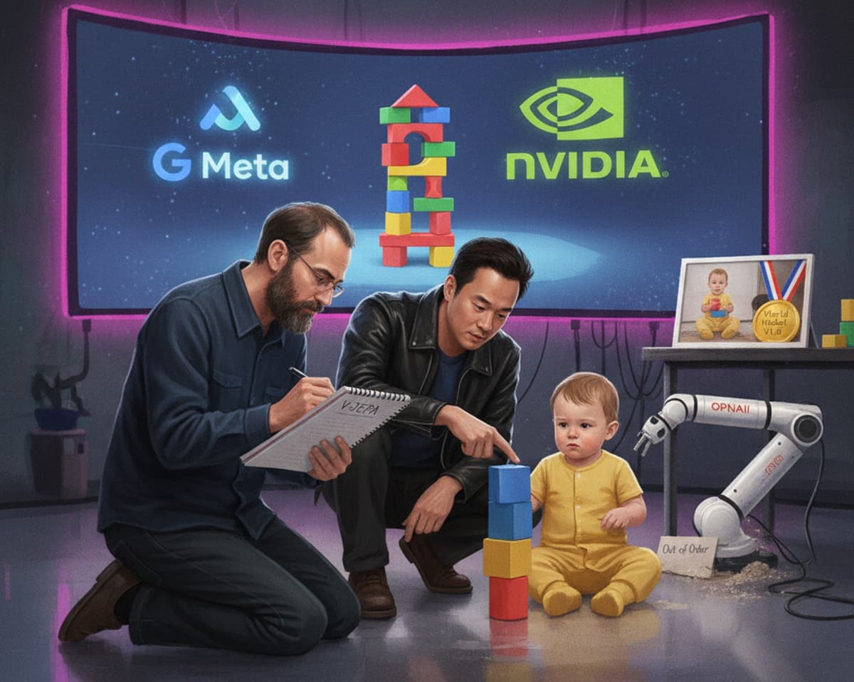 Cover Image for Крупные ИИ-компании переключаются на «мировые модели» в условиях замедления развития LLM