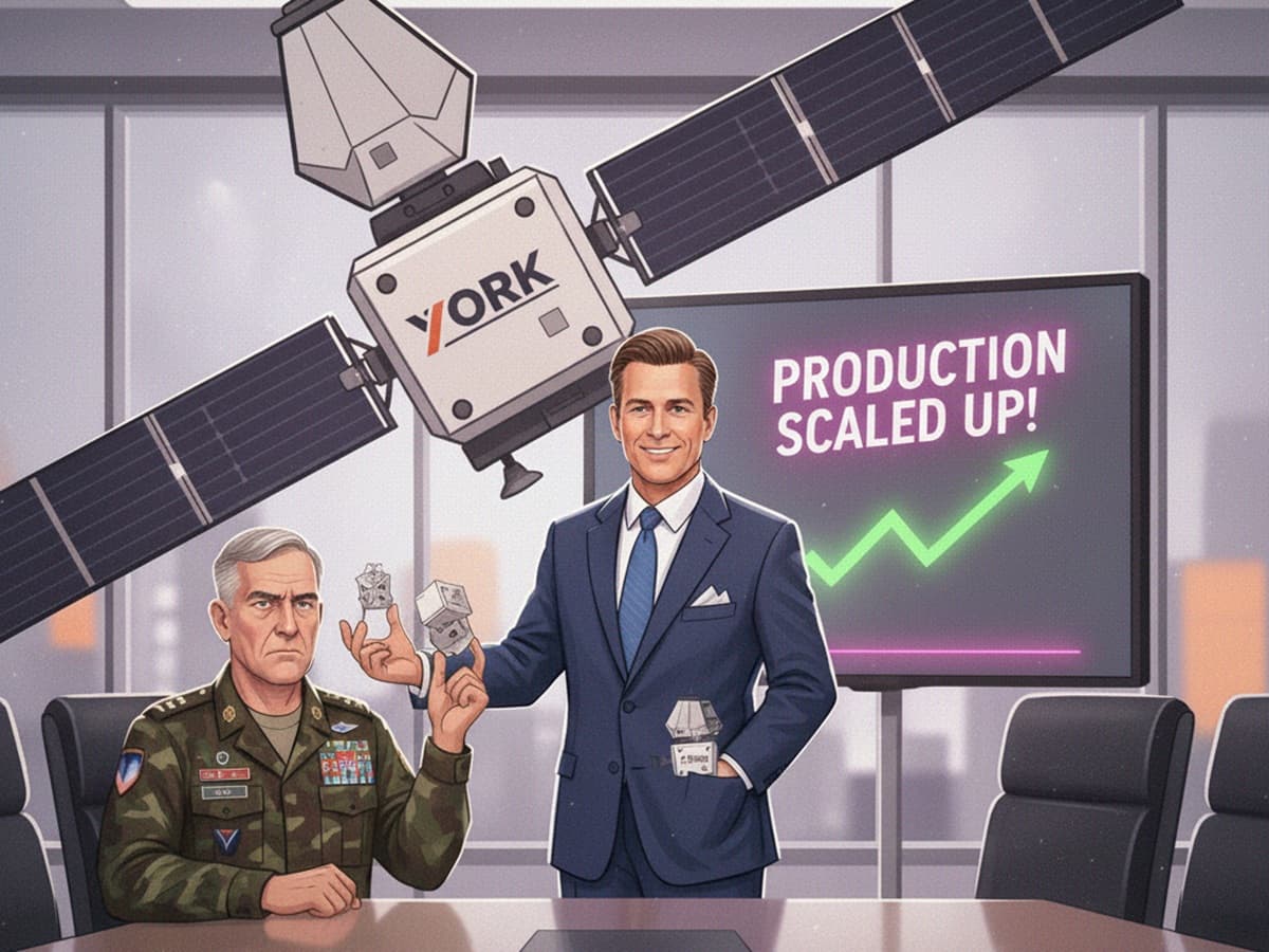 Cover Image for York Space Systems поставила рекордную партию из 21 спутника для Пентагона