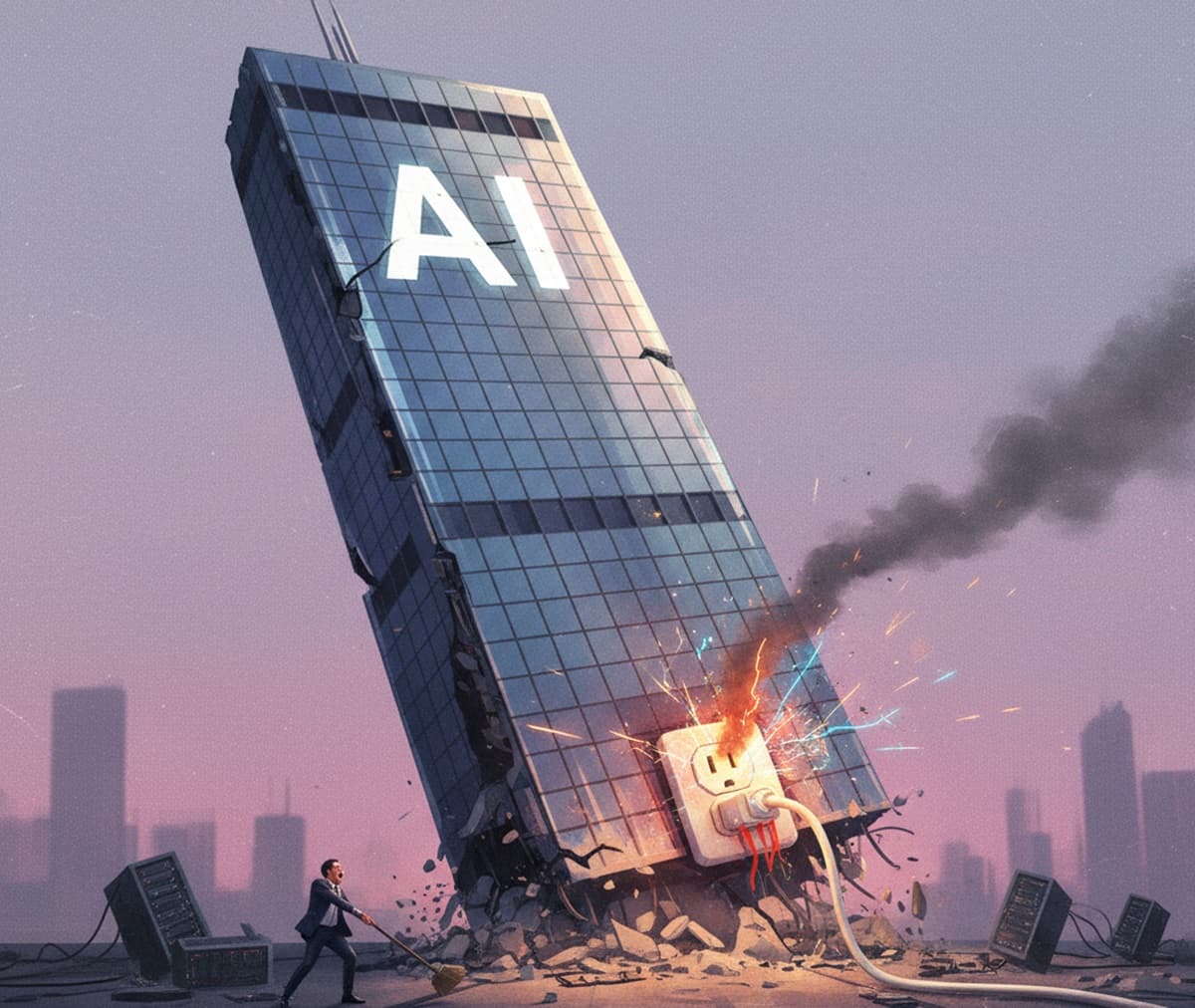 Cover Image for Инвестиции в ИИ достигли масштабов, угрожающих экономической стабильности