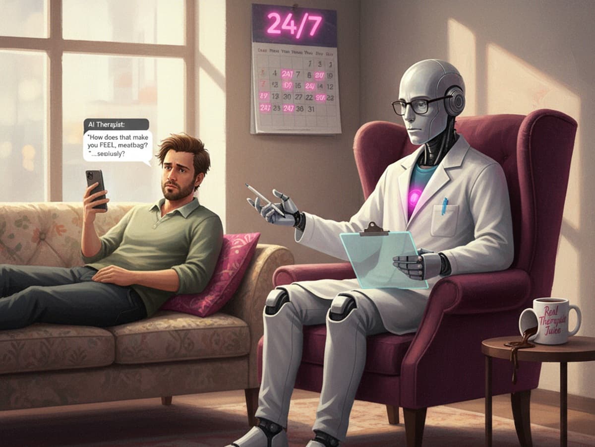 Cover Image for ИИ в психотерапии может быть опасным — нужна дискуссия?