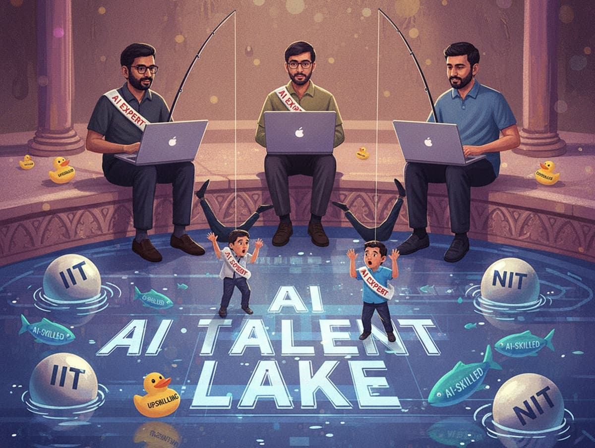 Cover Image for Мировые ИИ-гиганты открывают охоту за талантами в Индии