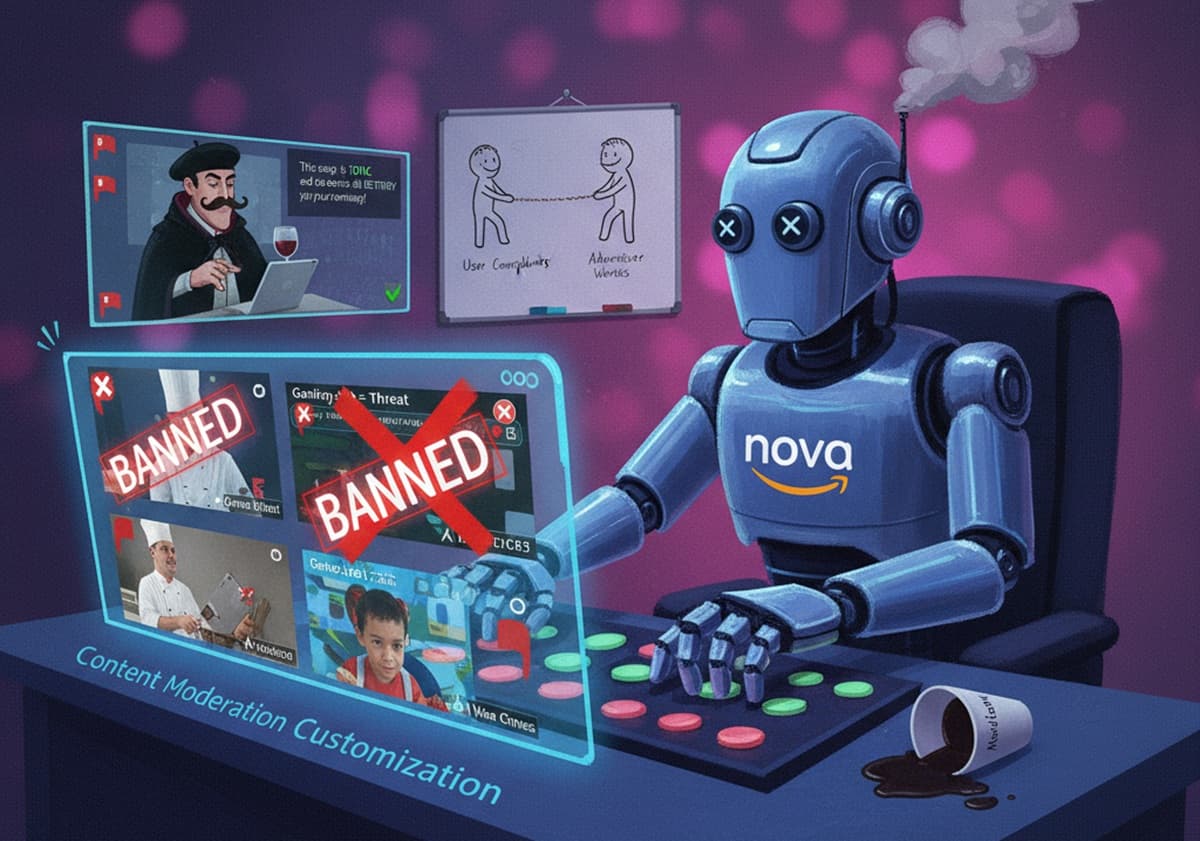 Cover Image for Amazon Nova позволяет настраивать модерацию текстового контента под конкретные нужды