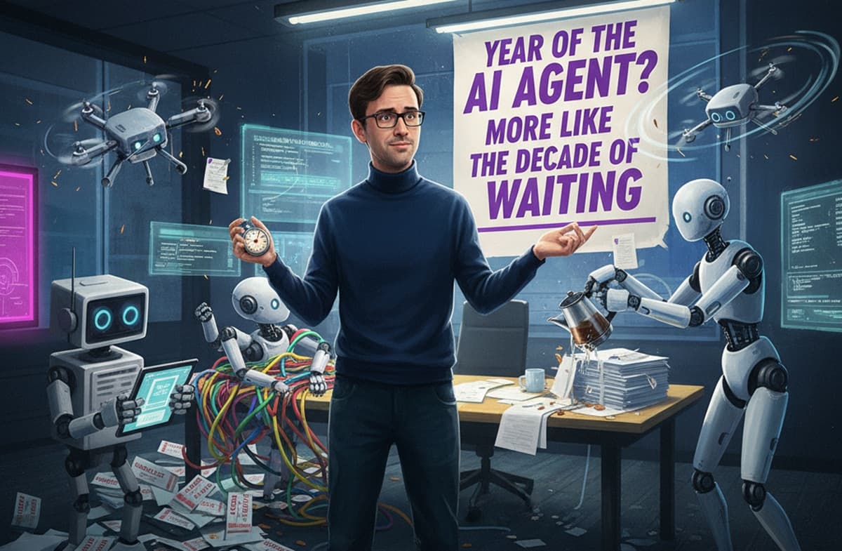 Cover Image for Андрей Карпатый прогнозирует десятилетний путь к работоспособным ИИ-агентам