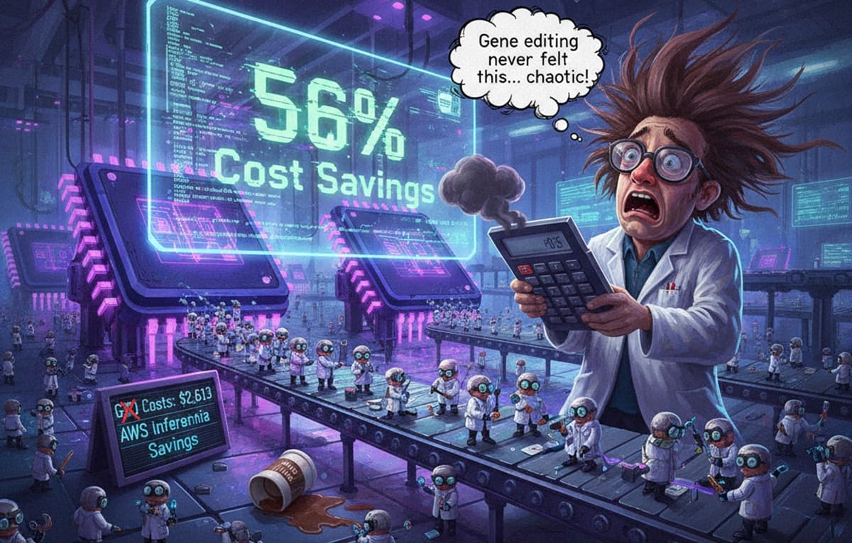 Cover Image for Metagenomi снижает стоимость генерации ферментов с помощью AWS Inferentia