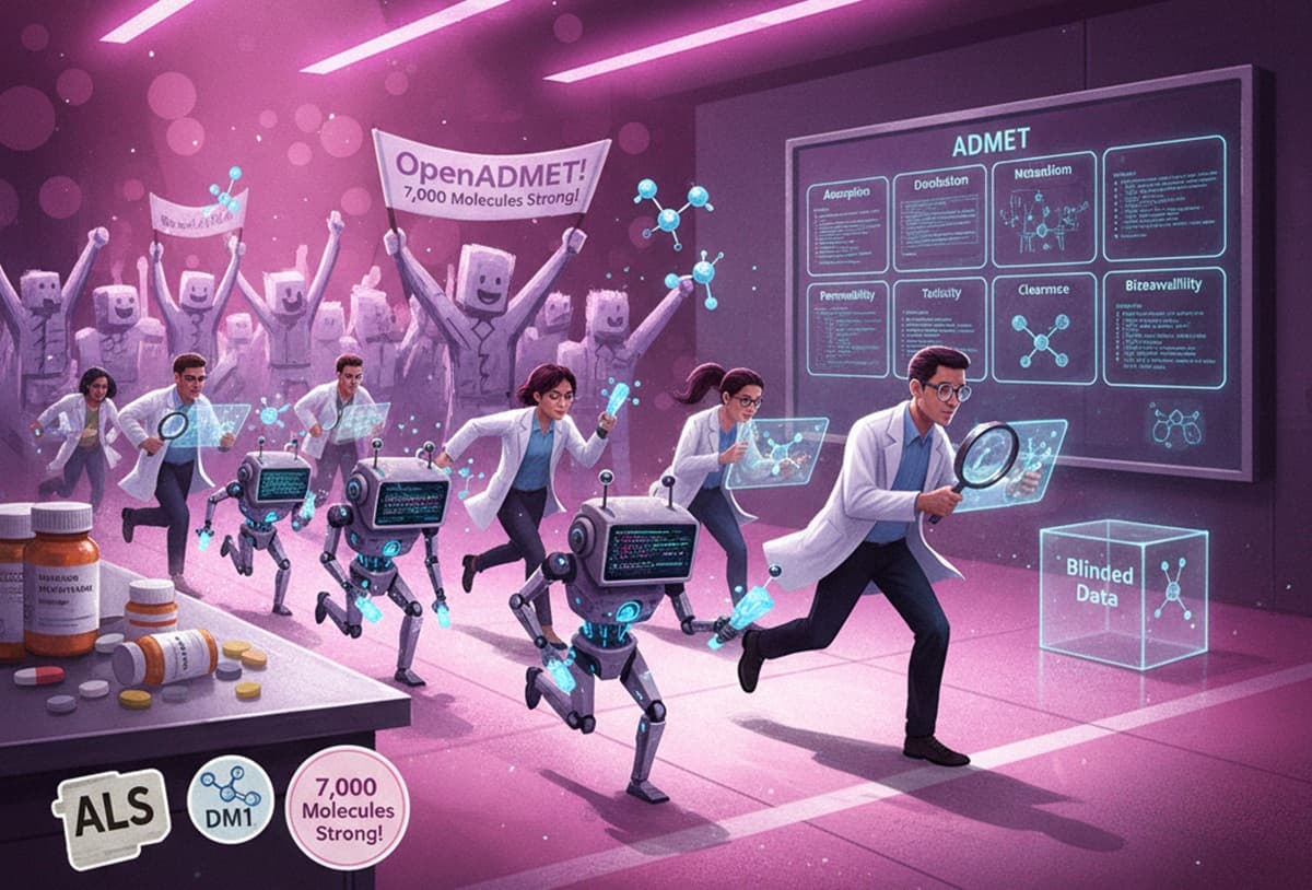 Cover Image for ExpansionRx запускает конкурс с тестированием моделей предсказания свойств лекарств