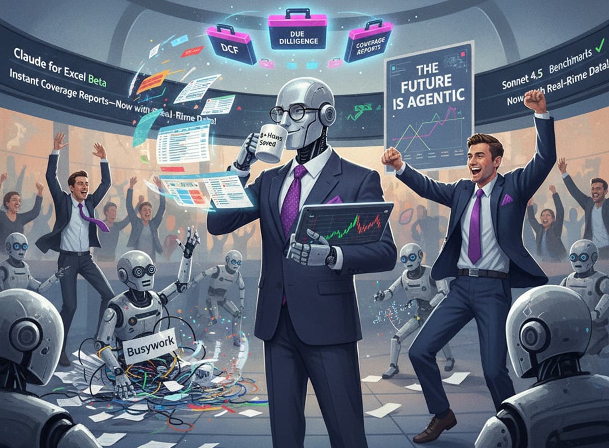 Cover Image for Claude расширяет функционал Claude для финансового сектора