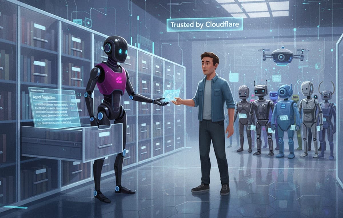 Cover Image for Cloudflare и Amazon разработали стандарт реестра для идентификации ботов и AI-агентов
