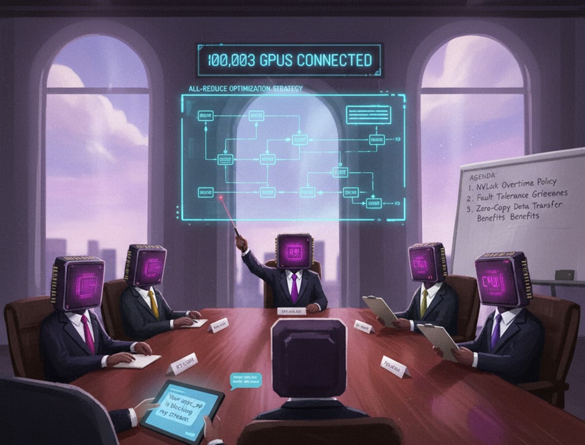 Cover Image for PyTorch выпустила torchcomms — API для распределенных вычислений на сотни тысяч GPU