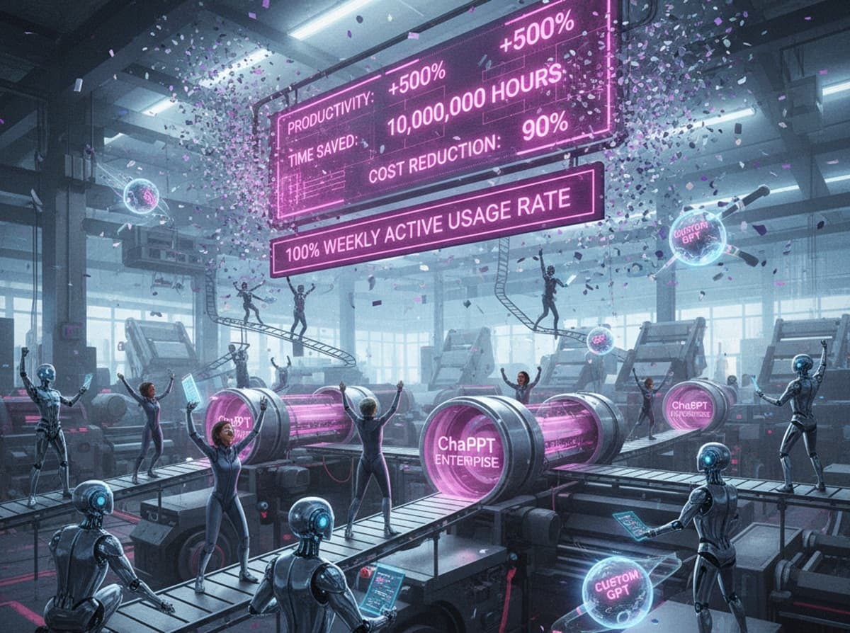 Cover Image for Как японская полиграфическая компания увеличила производительность в 10 раз с ChatGPT